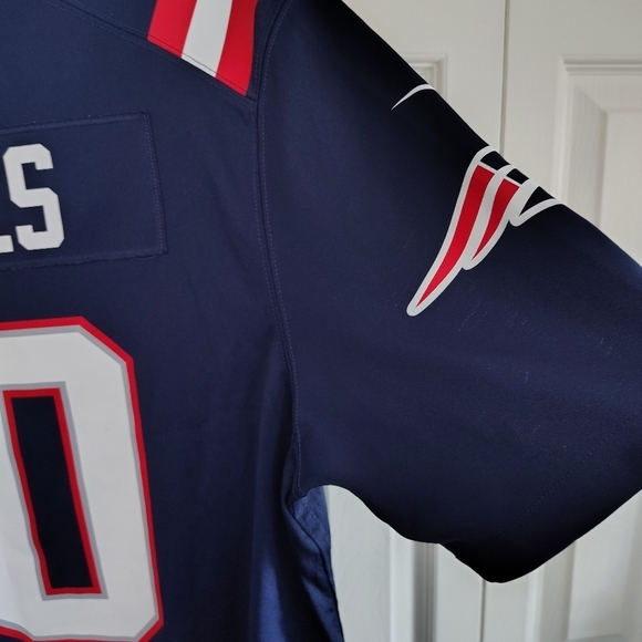 Nike New England Patriots Mac Jones Player Game Shirt Large - Picture 8 of 12
